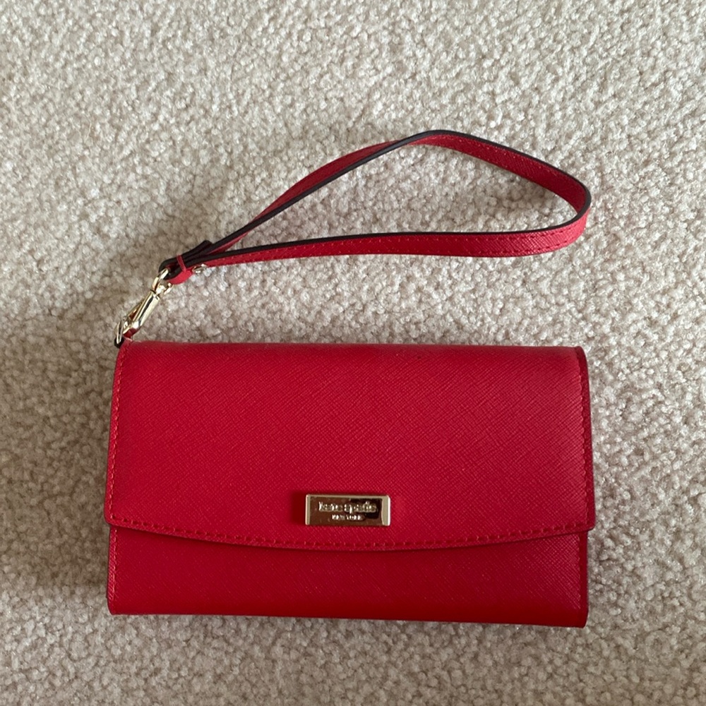 Kate Spade Red Wristlet
